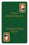 NBF kortstokk, grønn
