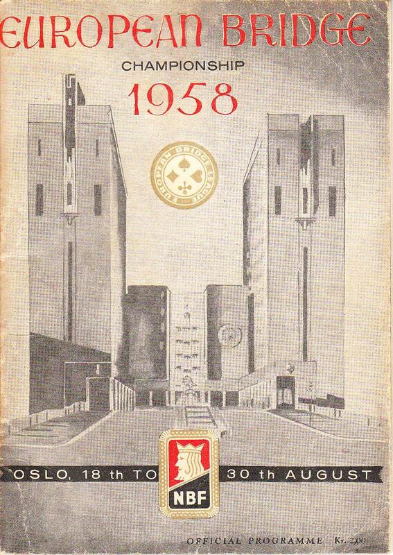 Europamesterskapet i Bridge 1958
