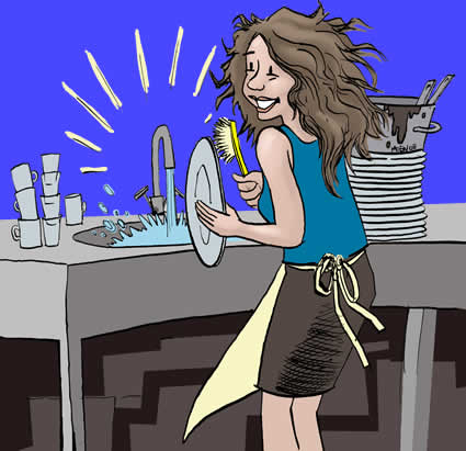 Klubben treng ny oppvaskmaskin