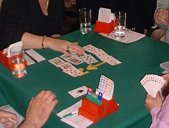 Treningskamp mellom Juniorlandslaget U-20 og Namsos bridgeklubb