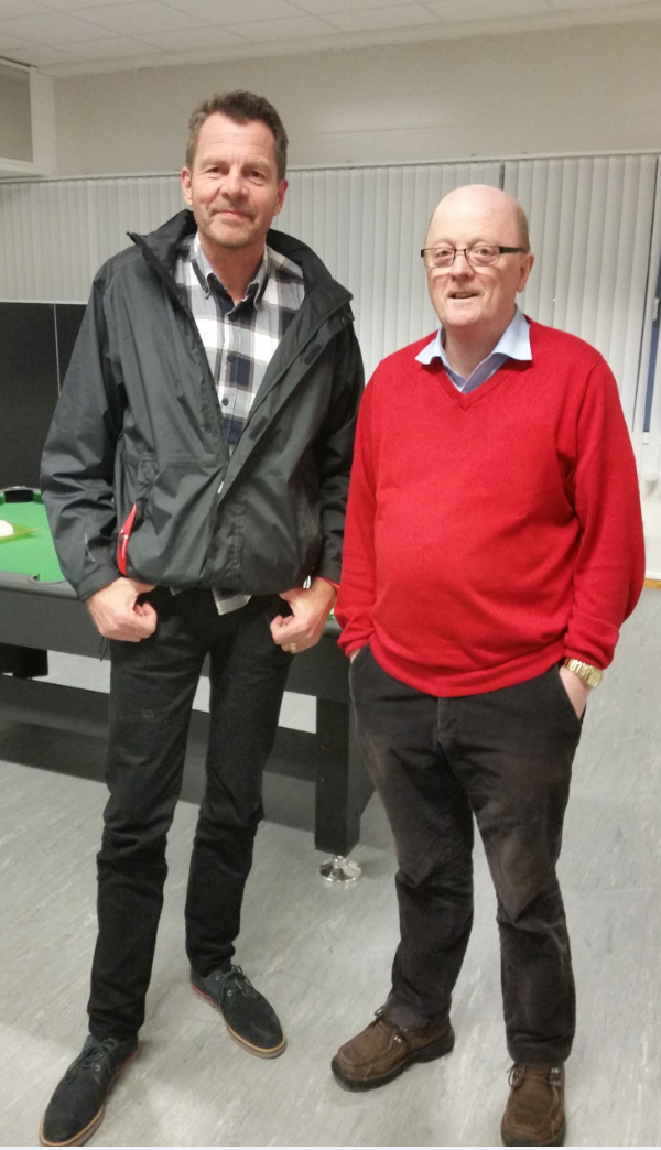 Jon og Jonny vann, og sig frå i samandraget