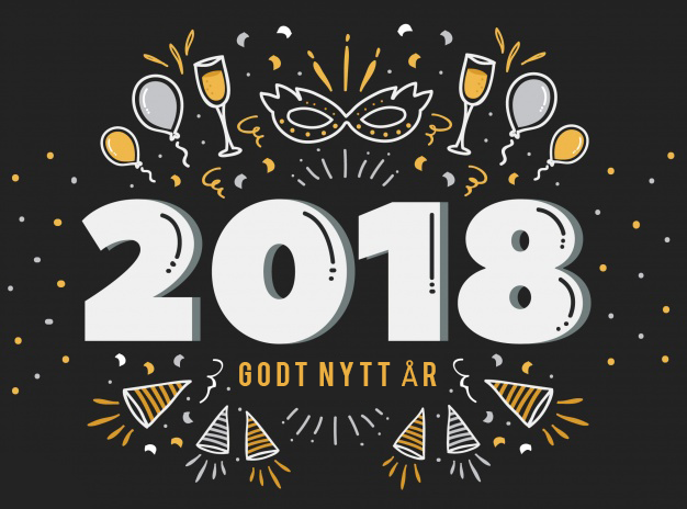 Narvik Damebridge ønsker alle våre medlemmer et riktig godt nyttår.Vi sees til mere spenning rundt det grønne bord 8 Januar 2018 :)