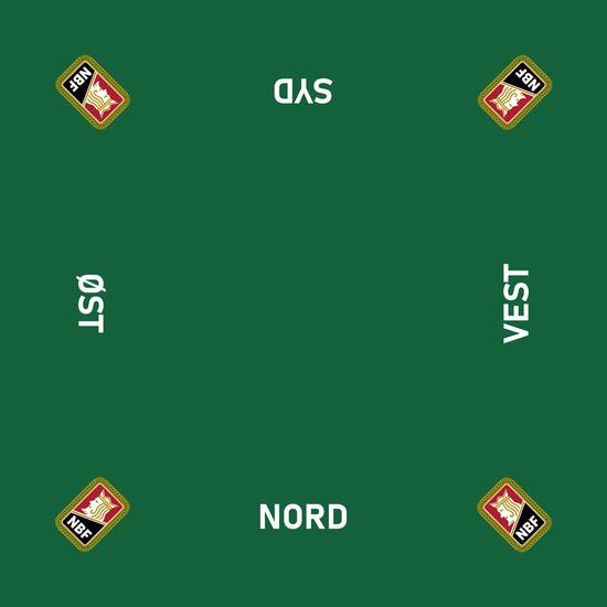 Norsk Bridgeforbund -Duk81cm